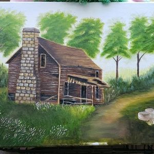 Original oil painting on a 16x20 canvas,  unframed